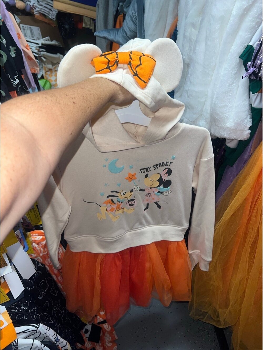 Girls Disney Minnie Halloween dress size M 7/8